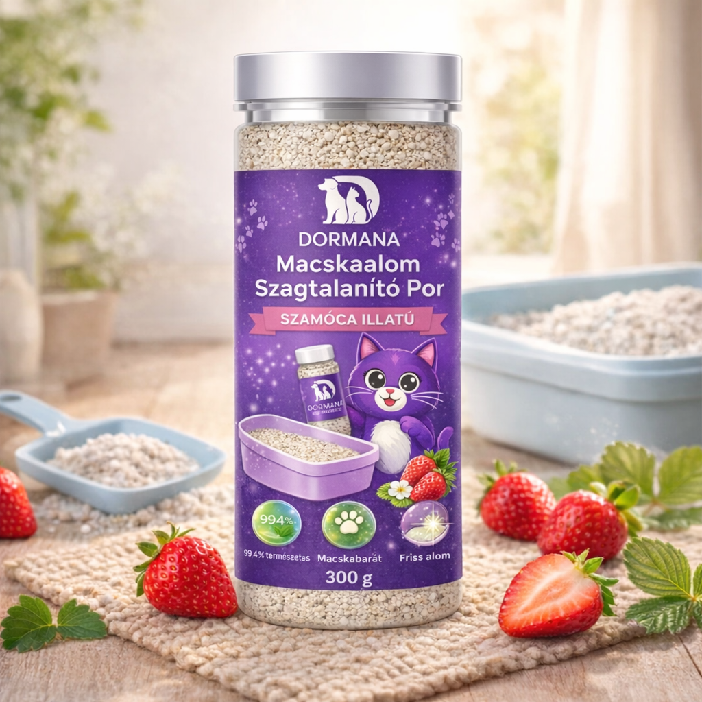 1 db Macskaalom Szagtalanító Por - 2 havi kiszerelés