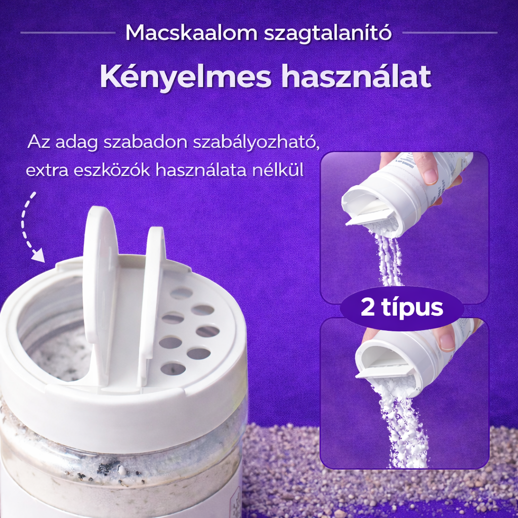 Macskaalom Szagtalanító Por