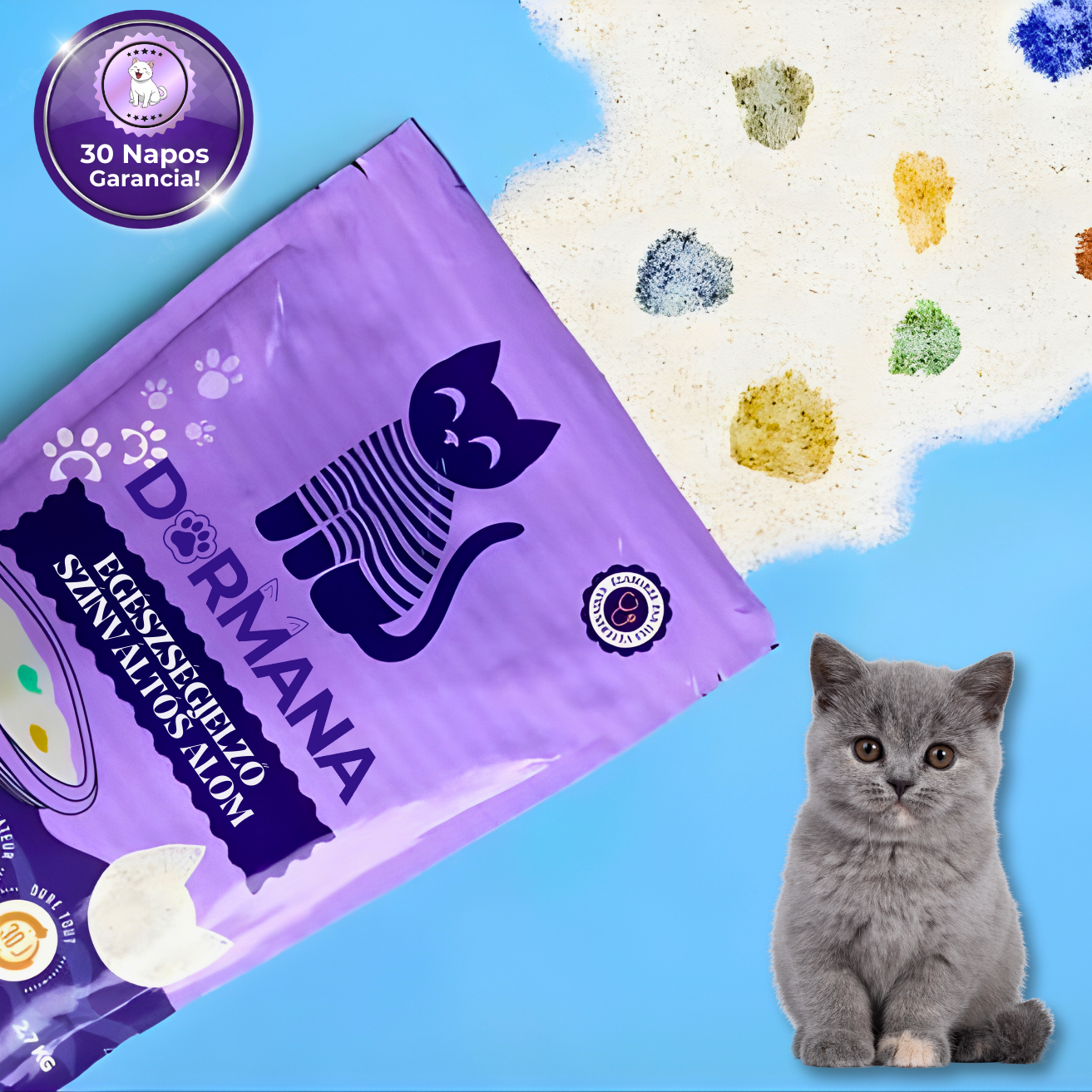 DORMANA - Egészségjelző Színváltós Okosalom