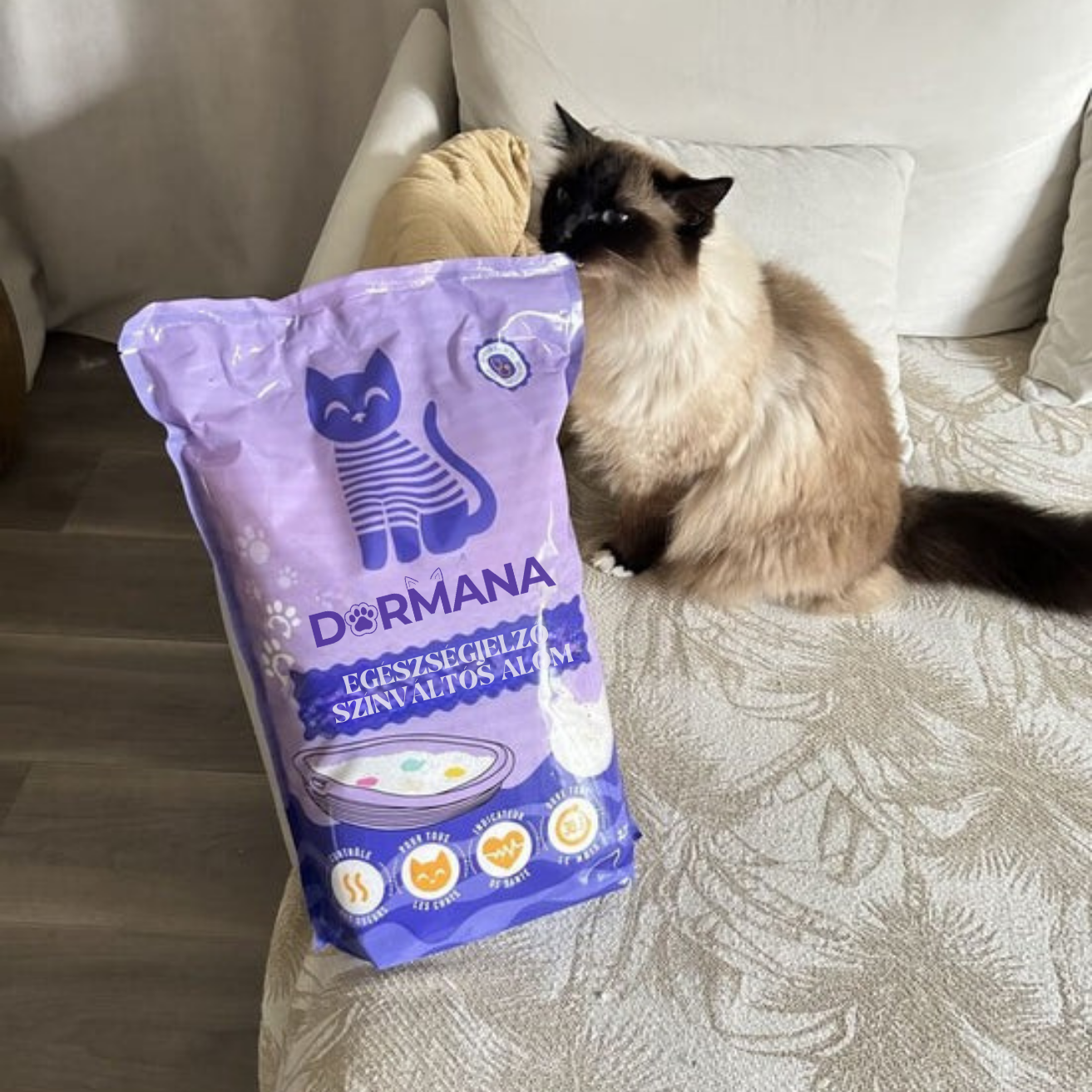 DORMANA - Egészségjelző Színváltós Okosalom